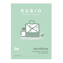 Cuaderno Rubio A5 Escritura Nº  06
