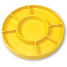 Bandeja de clasificación circular. Figuras no incluidas.