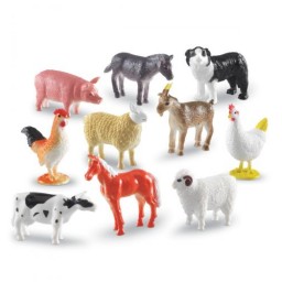 Contadores de animales de granja (juego de 60)
