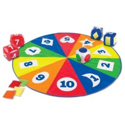 Juego ruleta 122cm diametro 12 piezas
