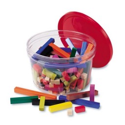 Juego de varillas de plástico Cuisenaire® para grupos pequeños
