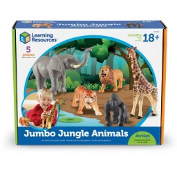 Animales jungla Jumbo 5 piezas 20x38 cm
