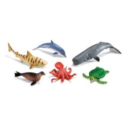 Animales oceano Jumbo 6 piezas 30x8,5