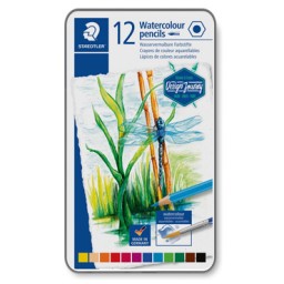 Lápices acuarelables C/12 Staedtler