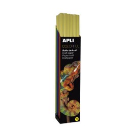 Rollo papel Kraft 1 x 25 m. amarillo 14441