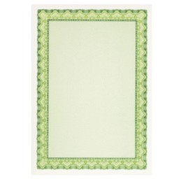 Certificado diploma 25H Din A-4 verde esmeralda Apli OSD4054