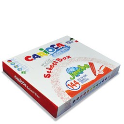 144 rotuladores de color Jumbo Carioca 42826/B