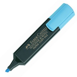 Marcador flúor Textliner azul Faber Castell 1548-51