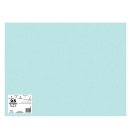 Paquete 25 cartulinas azul sado 180 g/m² 50x65 cm. Dohe 29971