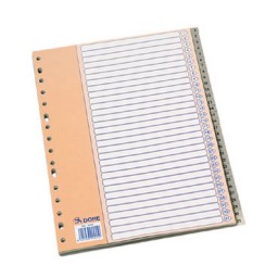 Indice 1-31 Folio gris Dohe 90455