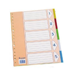 Indice 5 posiciones 5 colores Folio Dohe 90452