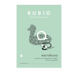 Cuaderno Rubio A5 Escritura Nº 6