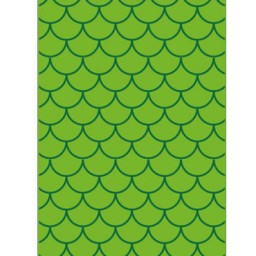 25 bolsas disfraz 56x70 ondas verdes Fixo 00072309