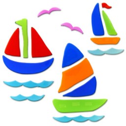 Figuras de gel Barcos Grafoplás 68070312