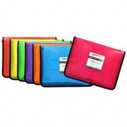 Carpeta con fuelle y gomas Blackline fucsia Grafoplás 04800554