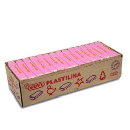 15 pastillas plastilina 350 g. rosa Jovi 7207