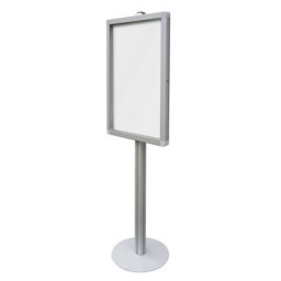 Vitrina con soporte acero lacado 75x70 para exterior  Rocada RD-3630LC6