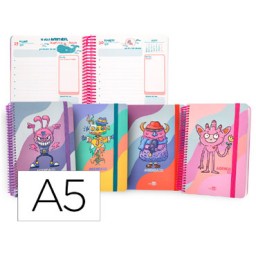 Agenda escolar Classic D/P catalán Liderpapel 163579