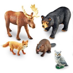 Animales del bosque 5 piezas 22x19 cm