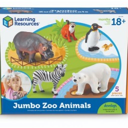 Animales Jumbo Zoo 5 piezas 19,5x10 cm