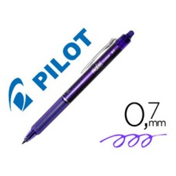 Boligrafo borrable Pilot Frixion Clic Morado