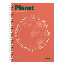 Agenda escolar Planet Additio A122