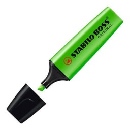 Marcador fluorescente Stabilo Boss verde 70/33