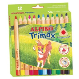 12 lápices de color Trimax Alpino AL000113
