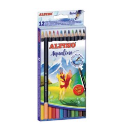 12 lápices de color acuarelables Alpino AL000130