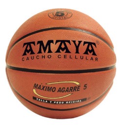 Balón baloncesto caucho oficial Amaya 700217