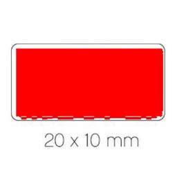 Gomet rojo 20 x 10 mm. Apli 04885