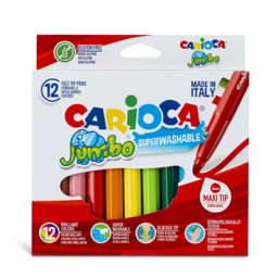 12 lápices de color Jumbo Carioca 40569