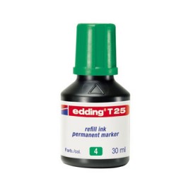 Frasco tinta T25 verde edding T25-004