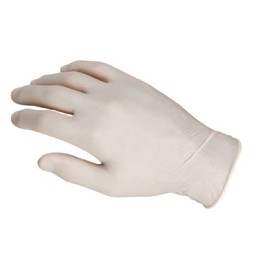CJ100 guantes de látex talla mediana