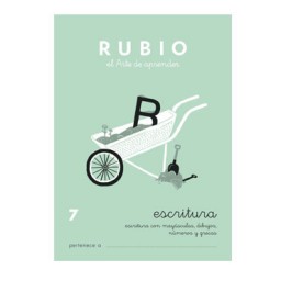 Cuaderno Rubio A5 Escritura Nº 7 12602030