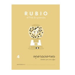 Cuaderno Rubio A5 Operaciones y Problemas Nº 4 12602046