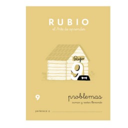 Cuaderno Rubio A5 Operaciones y Problemas Nº 9 12602051
