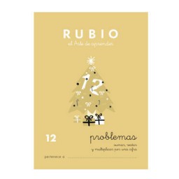 Cuaderno Rubio A5 Operaciones y Problemas Nº12