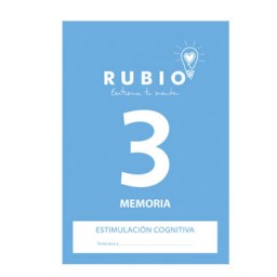 Cuaderno Rubio A4 Estimulación Cognitiva Memoria Nº 3 12602109