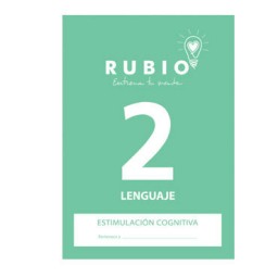 Cuaderno Rubio A4 Estimulación Cognitiva Lenguaje Nº 2 12602114