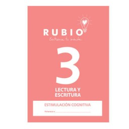 Cuaderno Rubio A4 Estimulación Cognitiva Lectura Nº 3 12602118