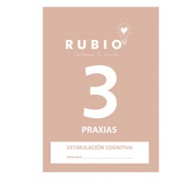 Cuaderno Rubio A4 Estimulación Cognitiva Praxias Nº 3 12602124