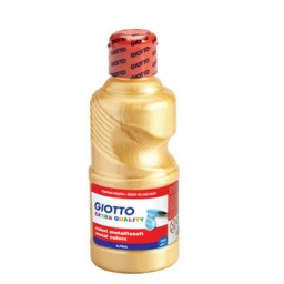 Botella de 250 ml. témpera Metal oro Giotto 531401