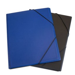 Carpeta gomas PVC Folio negra bolsa Grafoplás 01130010