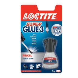 Pegamento Super Glue3 5 g. pincel ciano Loctite 2343743