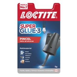 Pegamento Super Glue3 5 g. pincel ciano Loctite 2640969