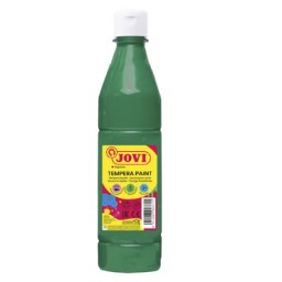 Botella témpera líquida verde oscuro 500 ml.  Jovi 50619