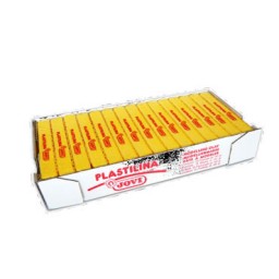 15 pastillas plastilina 150 g. amarillo Jovi 7102
