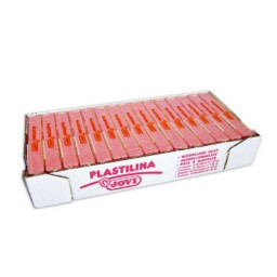 15 pastillas plastilina 150 g. rosa Jovi 7107