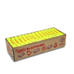 15 pastillas plastilina 350 g. amarillo Jovi 7202